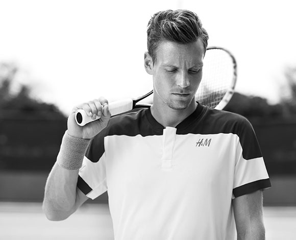 اتش آند أم تطلق مجموعة H&M for Tomas Berdych بتصاميم عصرية وطابع عملي 