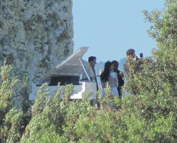 كيف كانت أجواء الزواج الثالث لكيم كارديشيان؟