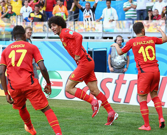 هكذا فازت بلجيكا على الجزائر 2-1