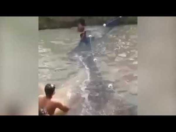 شاهد أسماك تطير وتهاجم الصيادين