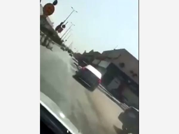 شاهد الحادث الأغرب على الإطلاق