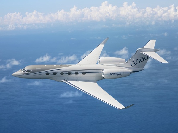 شاهد طائرة غولف ستريم الخاصة الجديدة