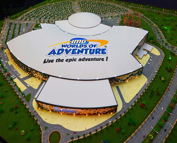 هل ستكون " IMG Worlds of Adventure" اكبر وجهة ترفيهية داخلية في العالم بدبي؟