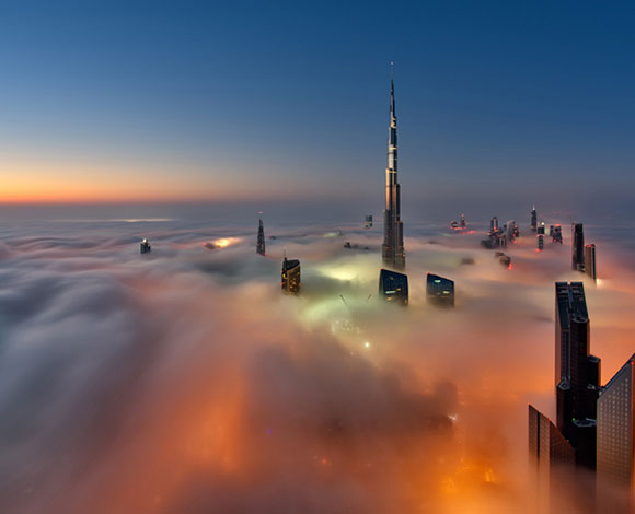 دبي... مدينة الخيال والضباب