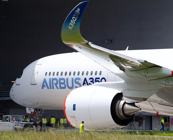 "Airbus 350 XWB" الطائرة النفاثة الأولى من نوعها 