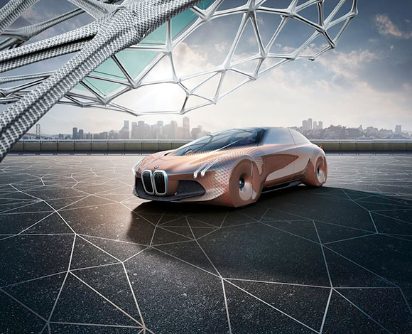 The Vision Next 100 ... سيارة BMW التي تتولى القيادة بنفسها