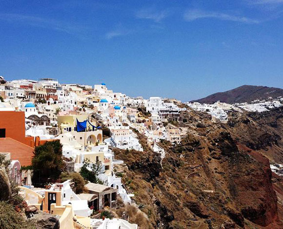سانتوريني اليونانية في أجمل صورها