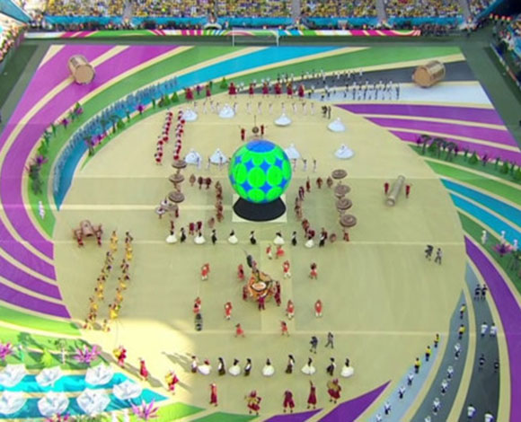في كواليس الحفل الافتتاحي لكأس العالم 2014
