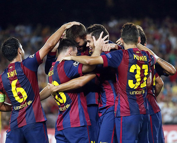 برشلونة يفوز على ابويل نيقوسيا ضمن منافسات دوري الابطال