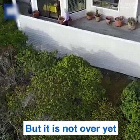 سيدة تطلق النار على درونًا لأنه كان يراقبها .. فيديو