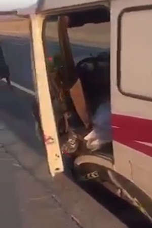 لن تصدق كيف حالة العائلة صاحبة السيارة