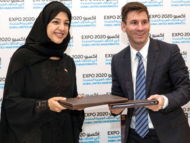 ميسي سفيراً دولياً لـ "إكسبو 2020 دبي"