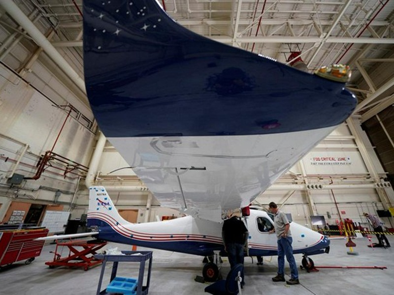 "ناسا" تكشف النقاب عن أول طائرة كهربائية والبطاريات أكبر تحدي يواجهها