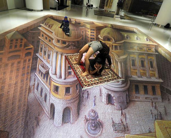 بالصور: لوحات 3D لا تصدق