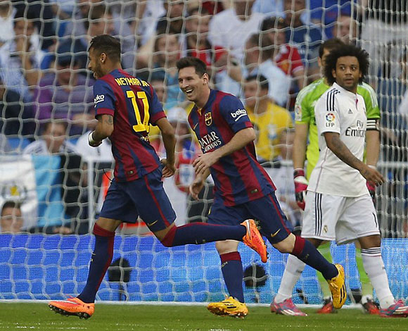 ريال مدريد يفوز بمباراة الكلاسيكو في ارضه على برشلونة