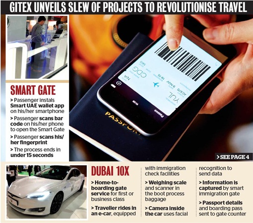 في دبي .. لا داعي لاستخدام الباسبور .. فالهاتف الذكي يكفي