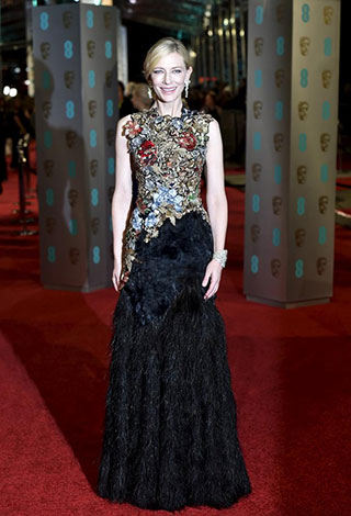 شاهد بالصور أجمل إطلالات النجوم في مهرجان BAFTA