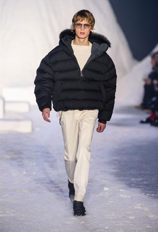 Snowriting  مجموعة شتاء 2018 لعلامة Ermenegildo Zegna