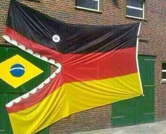 هكذا تفاعل الجمهور على خسارة البرازيل أمام ألمانيا 7-1