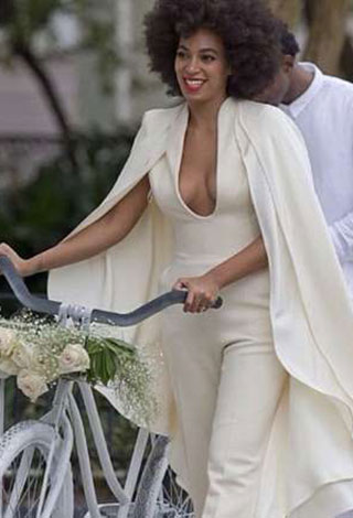 "Solange Knowles" شقيقة "بيونسيه" تتزوج في شوارع نيو اورليانز