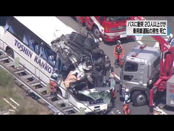 فيديو مرعب .. حادث لا يصدق في شوارع اليابان