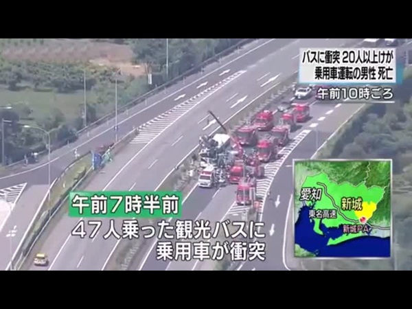 فيديو مرعب .. حادث لا يصدق في شوارع اليابان