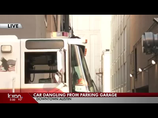 بالفيديو .. سلك ينقذ سائق من الموت المحقق