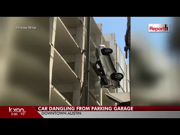 بالفيديو .. سلك ينقذ سائق من الموت المحقق