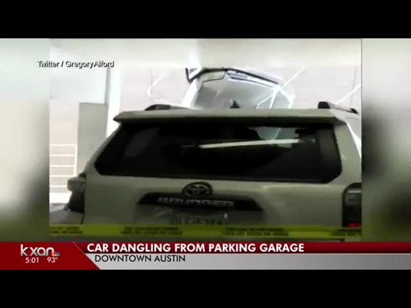 بالفيديو .. سلك ينقذ سائق من الموت المحقق