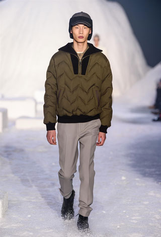 Snowriting  مجموعة شتاء 2018 لعلامة Ermenegildo Zegna