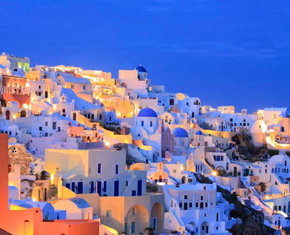 سانتوريني اليونانية في أجمل صورها