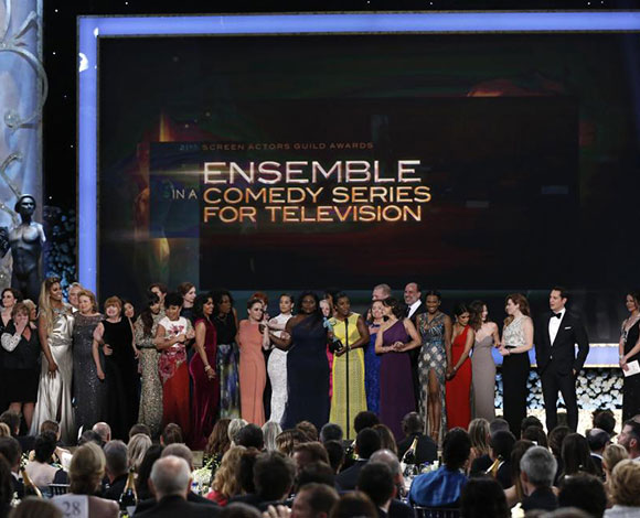 إطلالات المشاهير في حفل توزيع جوائز افضل الممثلين "SAG 2015" بالصور