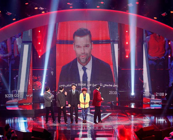 في the Voice: ريكي مارتن في الحلقة الختامية وشيرين تقول "طزّ فيك"