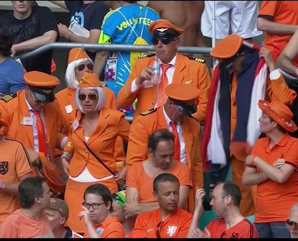 جنون المشجعين في كأس العالم