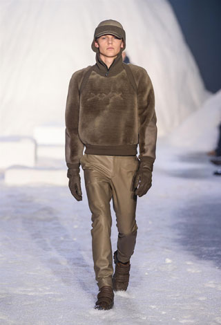 Snowriting  مجموعة شتاء 2018 لعلامة Ermenegildo Zegna