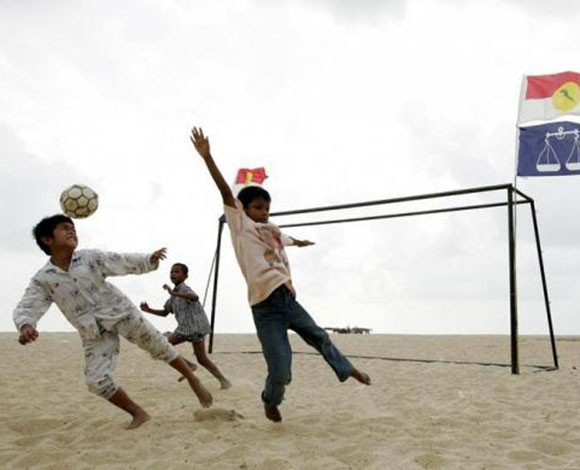 في البرازيل: الحياة كرة قدم 
