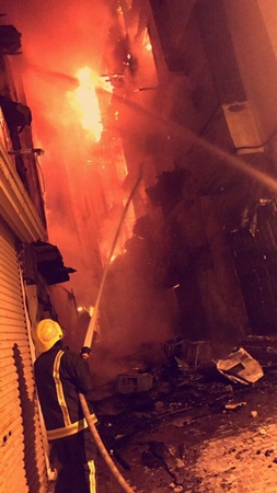 حريق جدة يفتح التساؤل بخصوص التاريخية