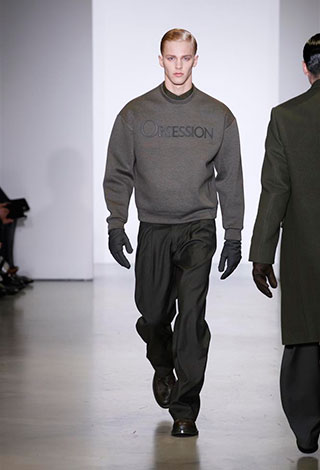 من ميلانو: تعرّف إلى تشكيلة Calvin Klein  لخريف ٢٠١٤
