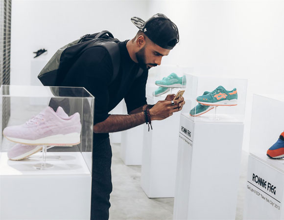 Asics تستعرض أحذيتها في The Good Life Space