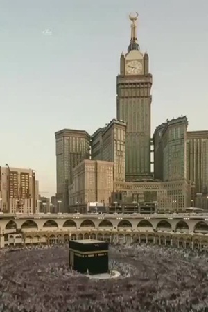 فيديو بديع لصحن الكعبة بتقنية التايم بلاس
