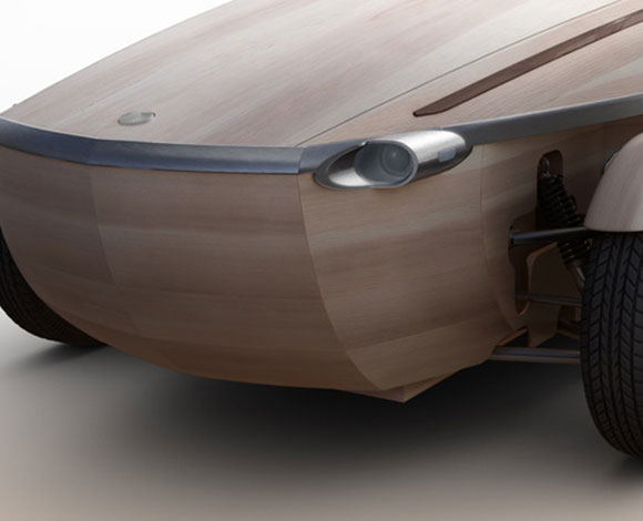 تويوتا تصنّع أول سيارة خشبية من دون مسامير