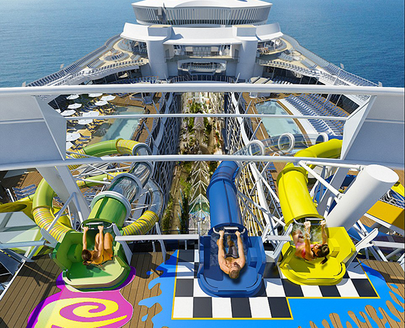 ركاب غاضبون يعصفون بـ Harmony of the Seas واصفين إياها بورشة بناء