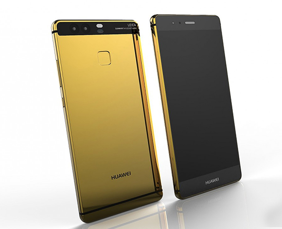هاتف Huwaei P9 بـ 24 قيراطا للسوق الصينية