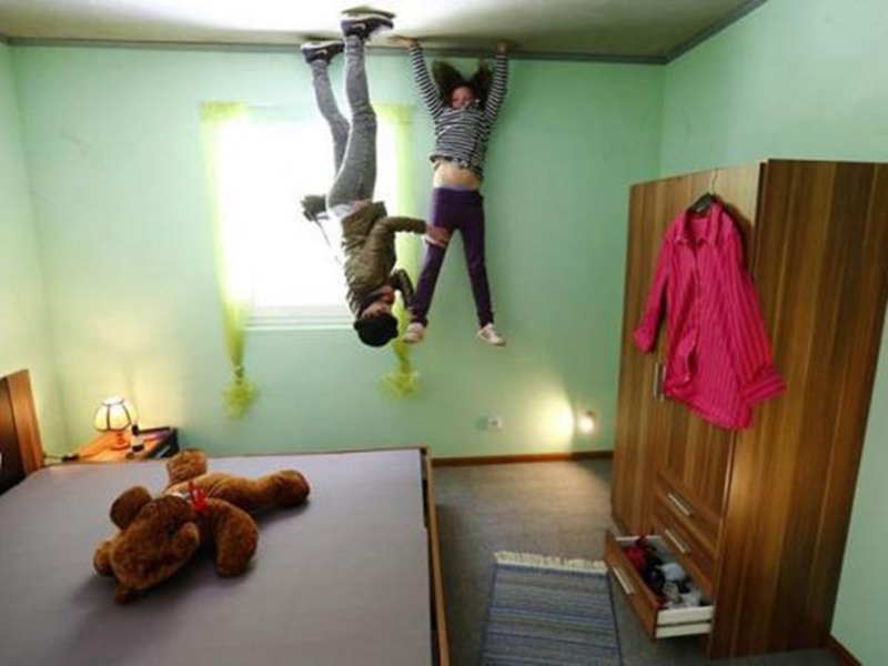 "Crazy House" المنزل المقلوب في ألمانيا