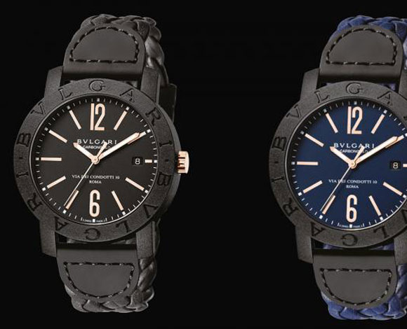 ساعة Carbon Gold الجديدة والأنيقة من Bulgari