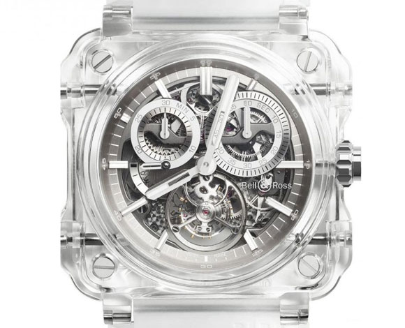 تعرّفوا على ساعة Bell&Ross BR-X1 Tourbillon Sapphire المستقبلية الرائعة!
