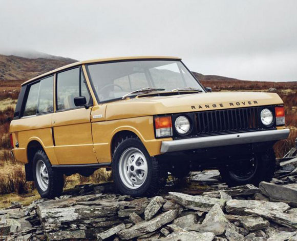 land rover تعيد إحياء سيارتها range rover موديل السبعينات