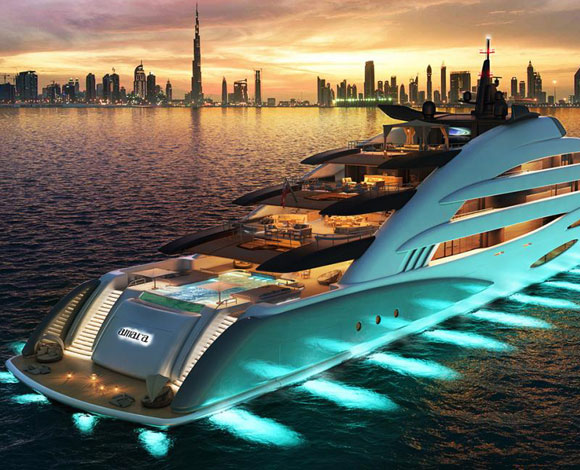Amara... يخت شبيه بالمنتجع العائم من انتاج شركة Oceanco
