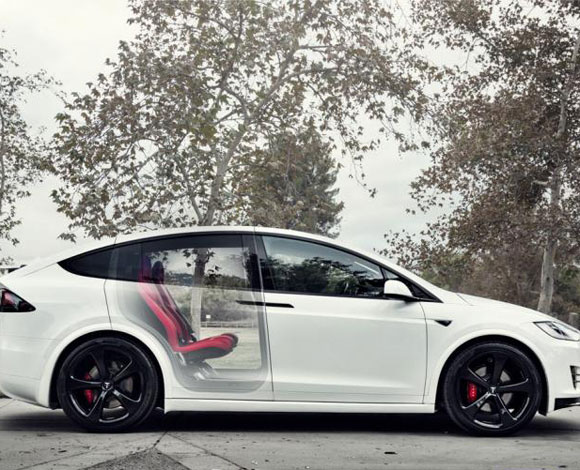إصدار خاص من سيارة model x بسعر قدره 180 ألف دولار !