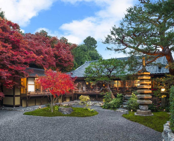 تعرف إلى جناح Gyokuto Garden Terrace في فندق Suiran في طوكيو